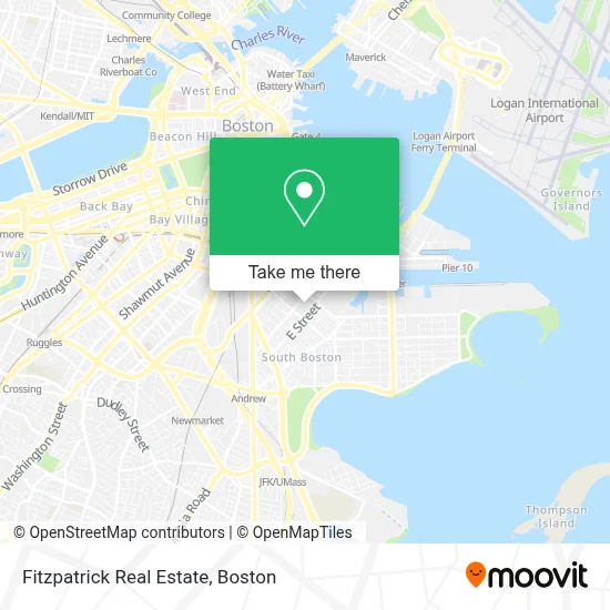 Fitzpatrick Real Estate map