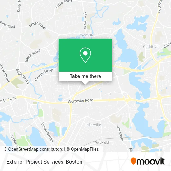 Exterior Project Services map