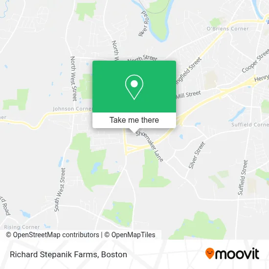 Richard Stepanik Farms map