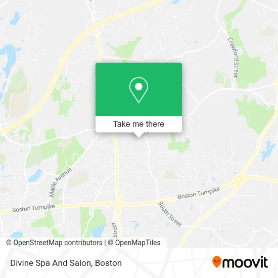 Divine Spa And Salon map