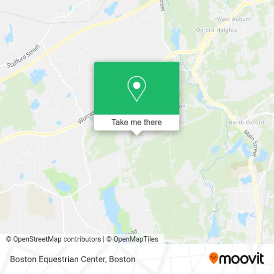 Boston Equestrian Center map