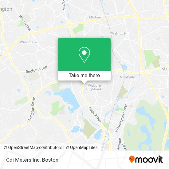 Cdi Meters Inc map