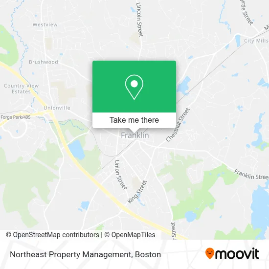 Northeast Property Management map