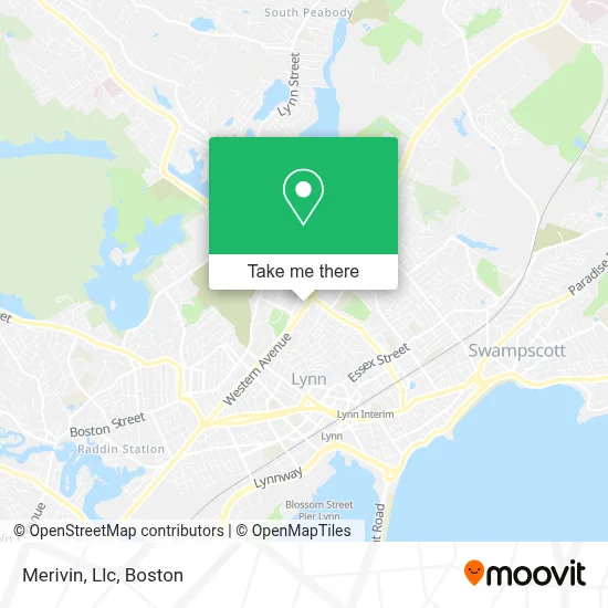 Merivin, Llc map