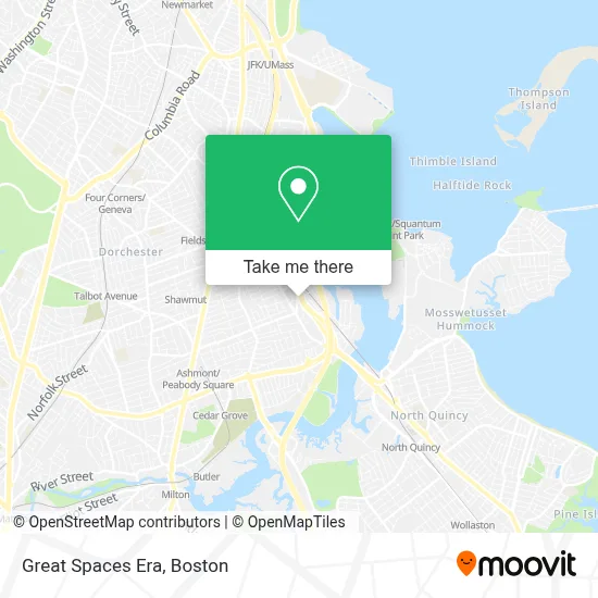 Great Spaces Era map