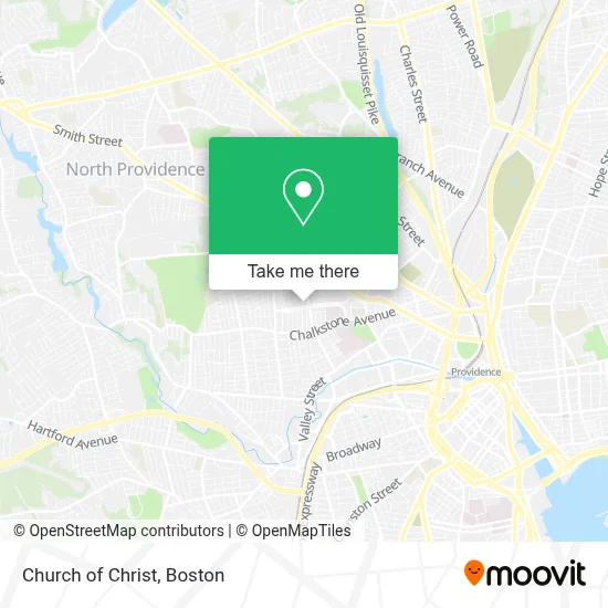 Church Of Christ map