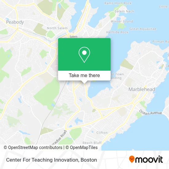 Center For Teaching Innovation map