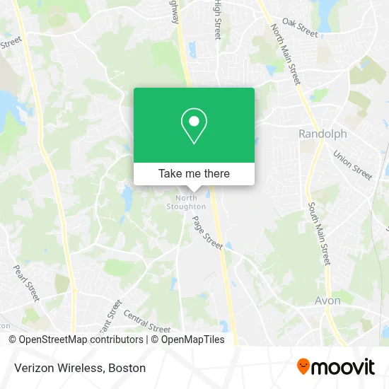 Verizon Wireless map