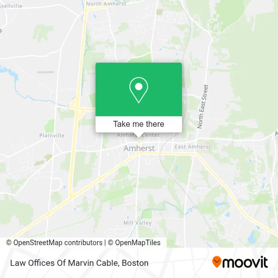 Law Offices Of Marvin Cable map