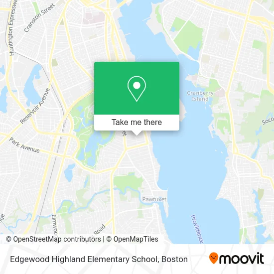 Edgewood Highland Elementary School map