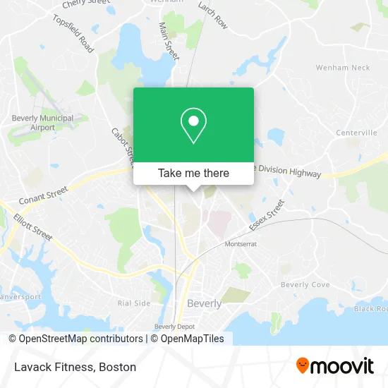 Lavack Fitness map