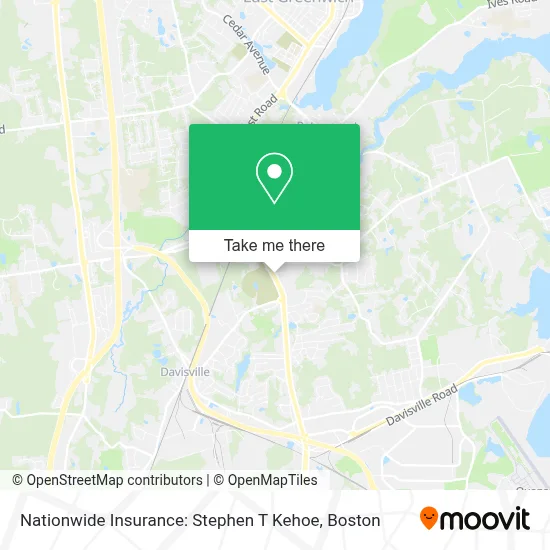 Nationwide Insurance: Stephen T Kehoe map