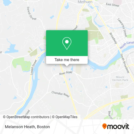 Melanson Heath map