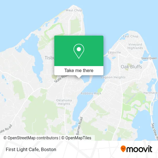 First Light Cafe map