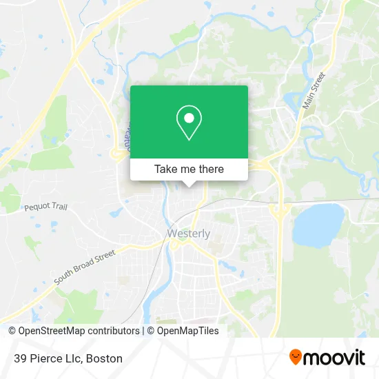 39 Pierce Llc map