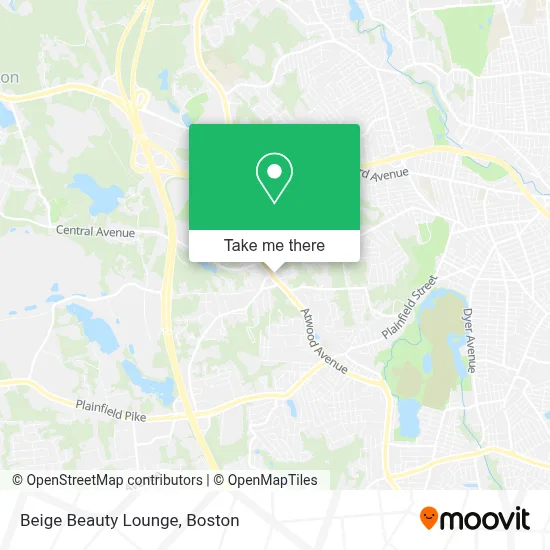 Beige Beauty Lounge map