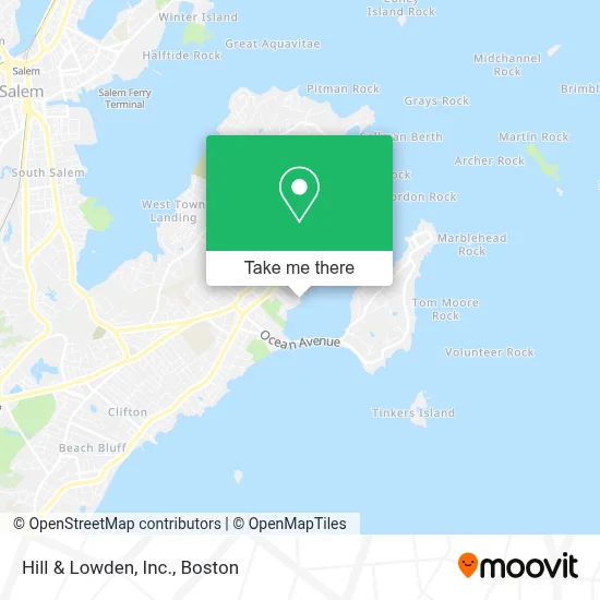 Hill & Lowden, Inc. map