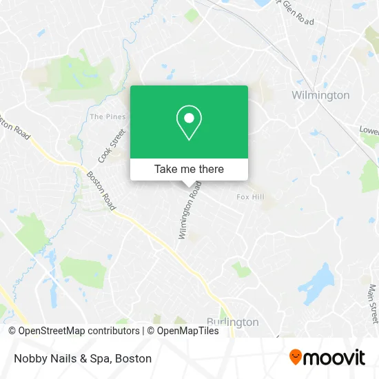Nobby Nails & Spa map