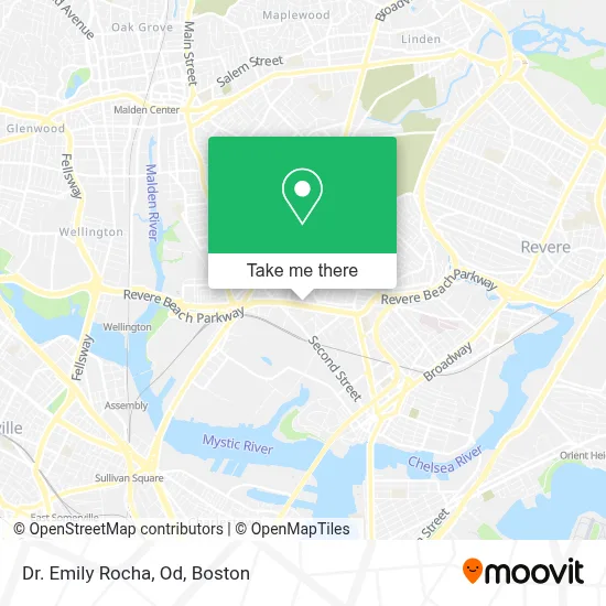 Dr. Emily Rocha, Od map