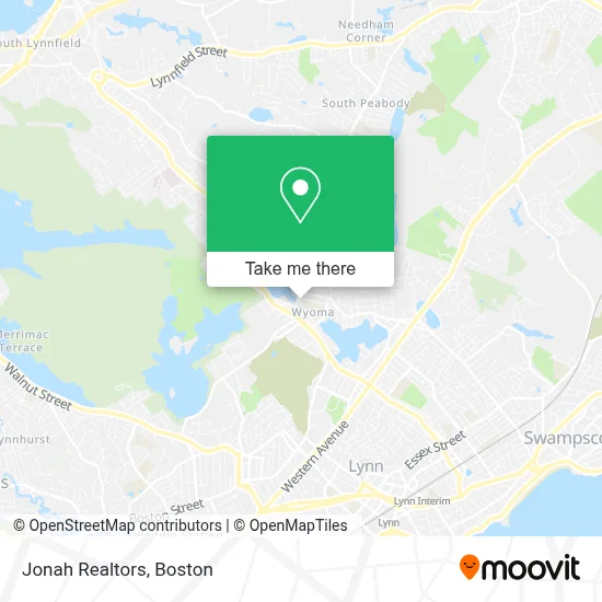 Jonah Realtors map