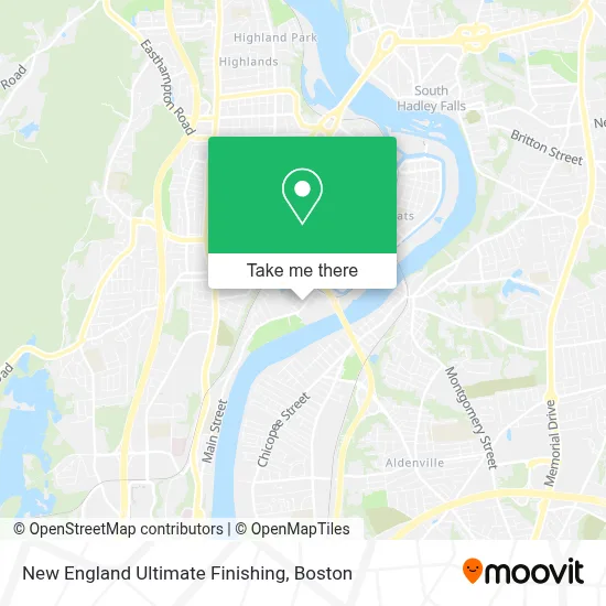 New England Ultimate Finishing map