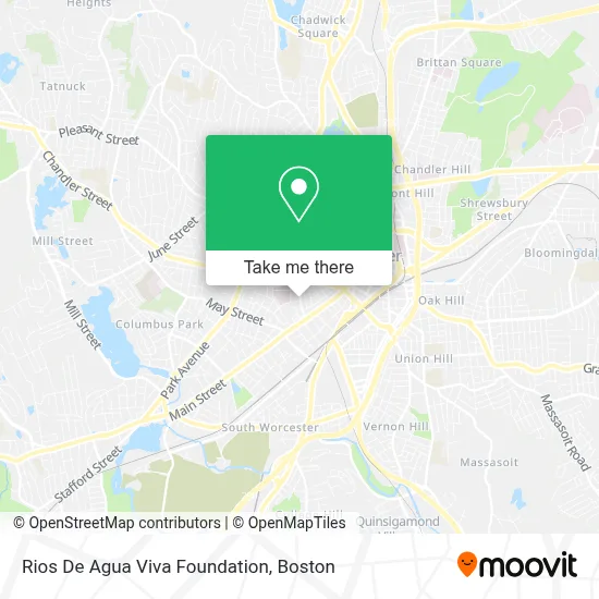 Rios De Agua Viva Foundation map
