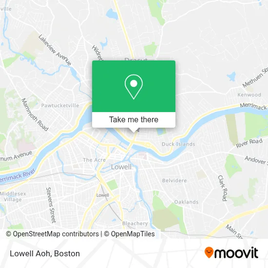 Lowell Aoh map
