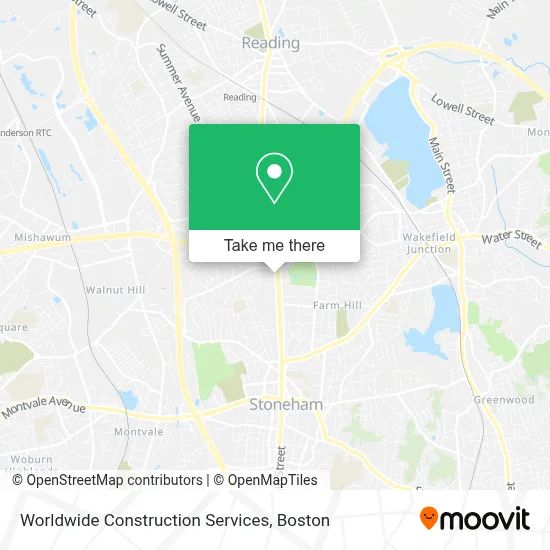Worldwide Construction Services map