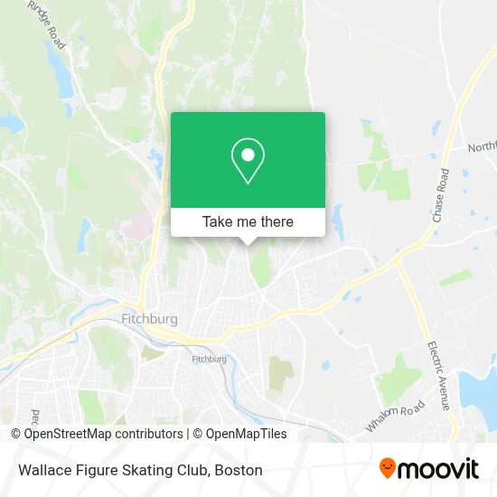 Wallace Figure Skating Club map