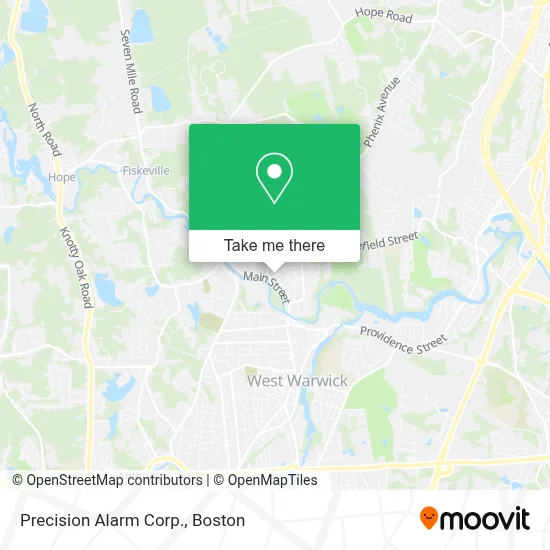 Precision Alarm Corp. map