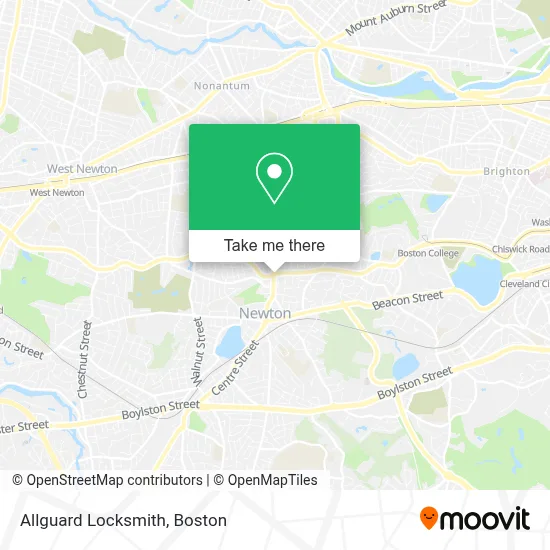 Allguard Locksmith map