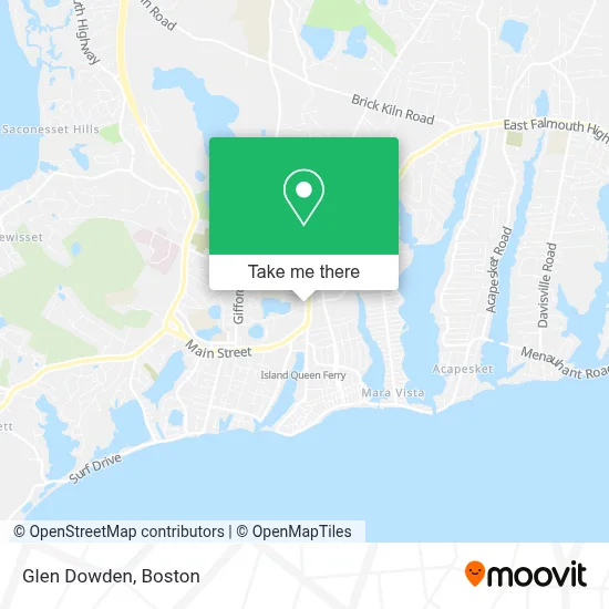 Glen Dowden map
