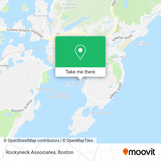 Rockyneck Associates map