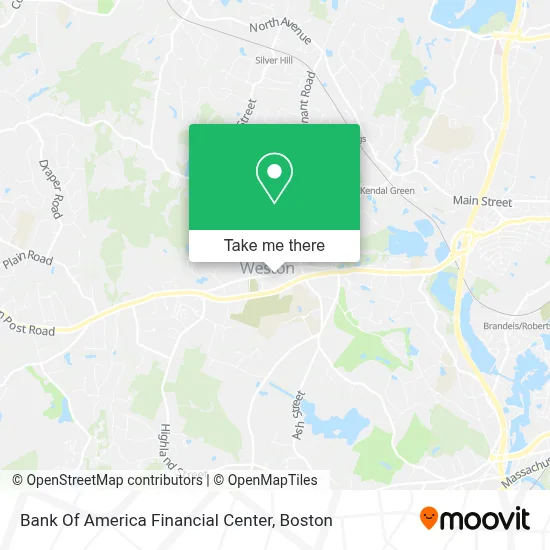 Bank Of America Financial Center map