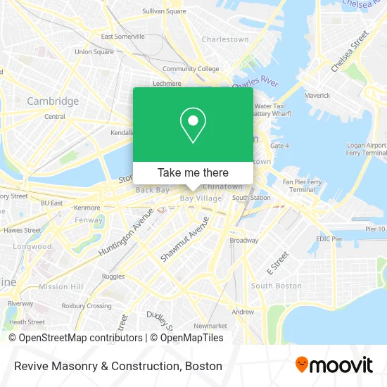 Revive Masonry & Construction map
