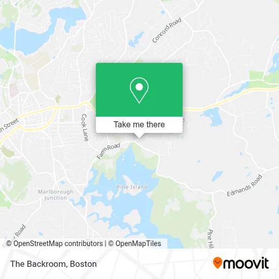 The Backroom map