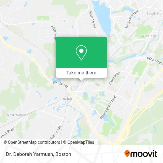 Dr. Deborah Yarmush map