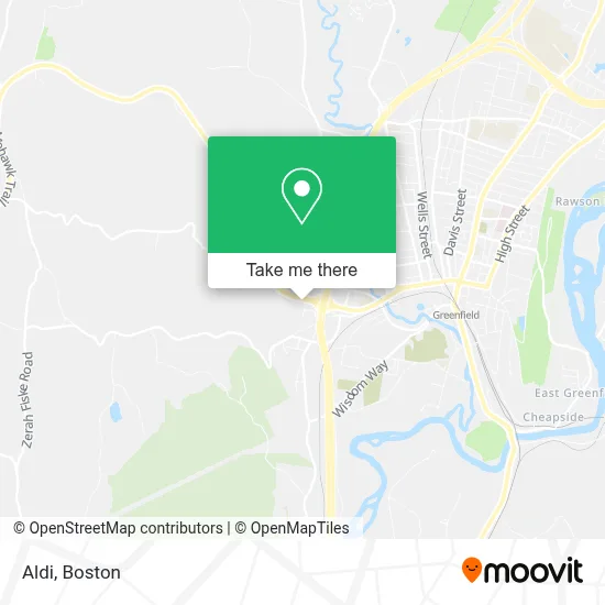 Aldi map