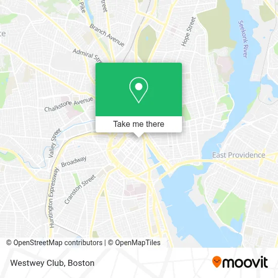 Westwey Club map