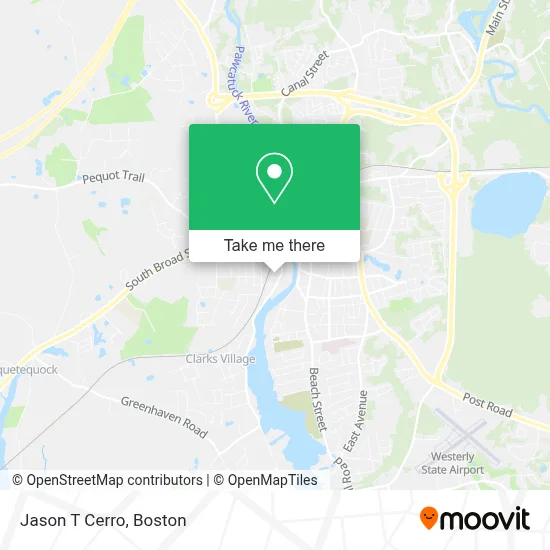 Jason T Cerro map