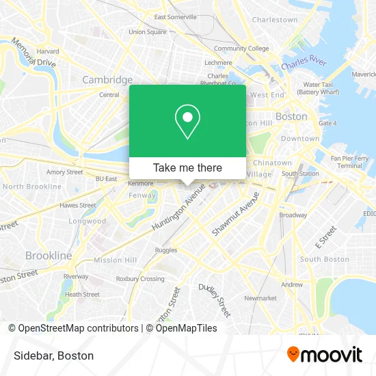 Sidebar map