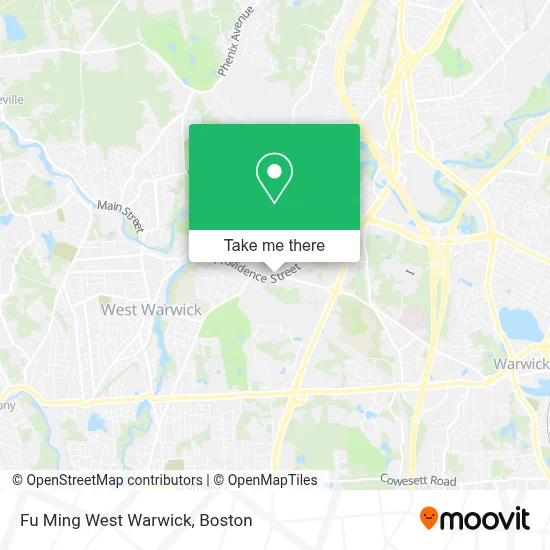 Fu Ming West Warwick map