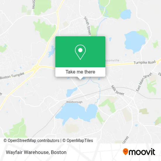 Wayfair Warehouse map