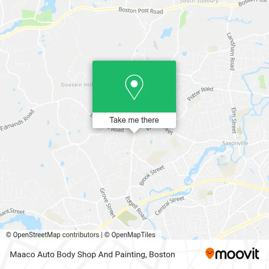Maaco Auto Body Shop And Painting map