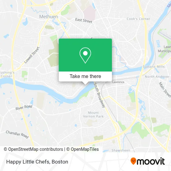 Happy Little Chefs map