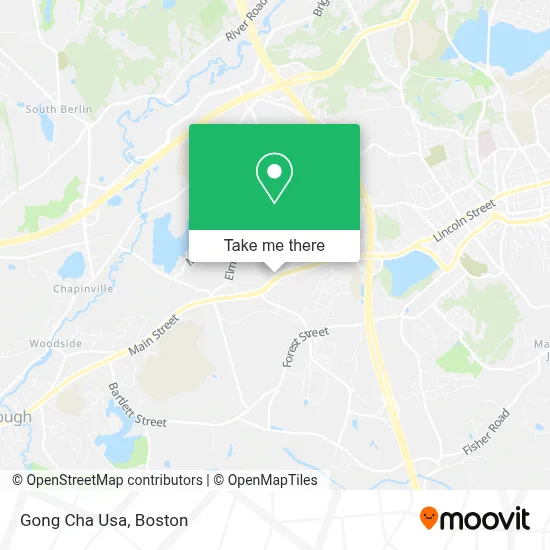 Gong Cha Usa map