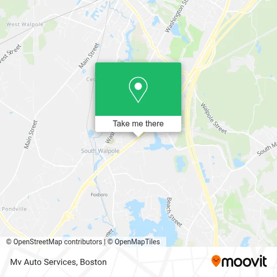 Mv Auto Services map