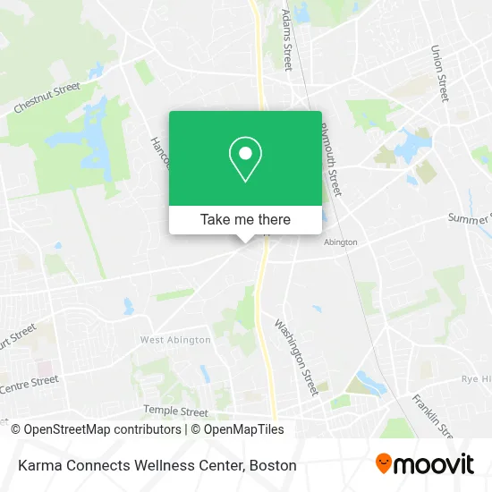 Karma Connects Wellness Center map