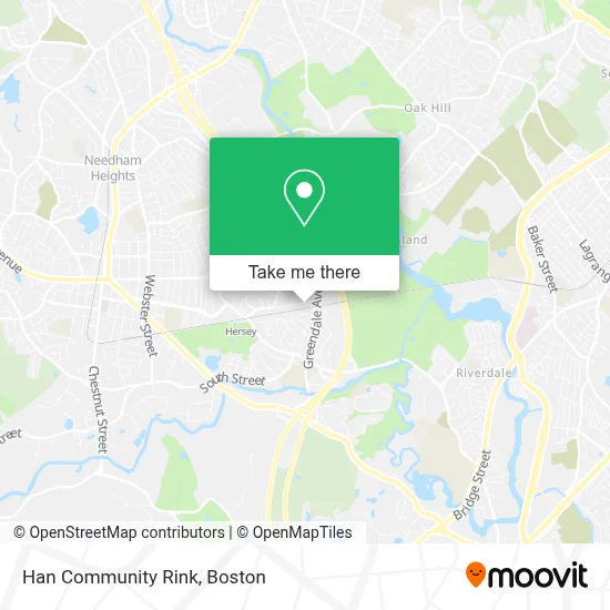 Han Community Rink map