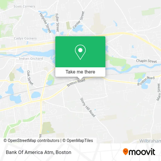 Bank Of America Atm map